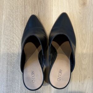 Abound Women's Elegant Black Mules